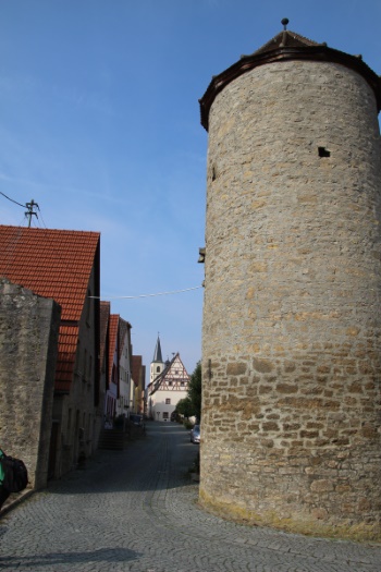 Zentturm und später Armenhaus - Teil der Stadtbefestigung (Bild: © Björn Neckermann)