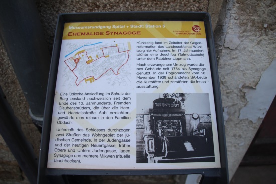 An dieser Stelle befand sich die ehemalige Synagoge (Bild: Björn Neckermann) An dieser Stelle befand sich die ehemalige Synagoge (Bild: Björn Neckermann)