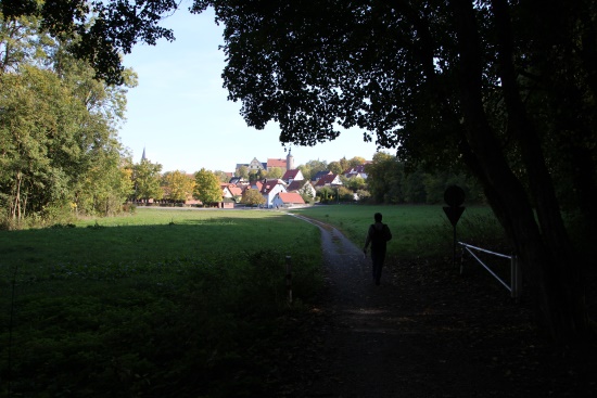 Stadtansicht wenn man von Westen die Stadt betritt (Bild: Björn Neckermann)