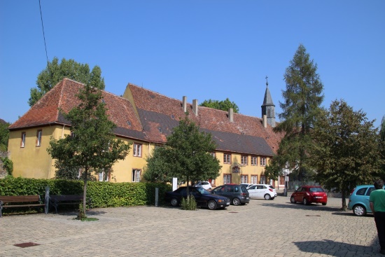 Spitalanwesen mit großem Innenhof (Bild: Björn Neckermann) Spitalanwesen mit großem Innenhof (Bild: Björn Neckermann)