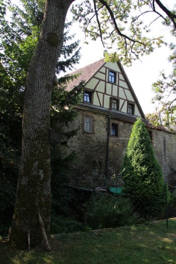 Die Häuser wurden direkt an die Stadtmauer angebaut (Bild: Björn Neckermann) Die Häuser wurden direkt an die Stadtmauer angebaut (Bild: Björn Neckermann)