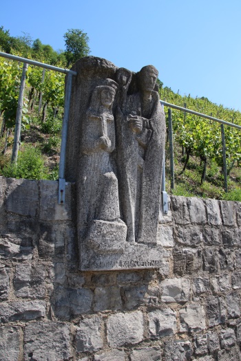 Steinrelief - die Frankenapostel (Bild: Björn Neckermann) Steinrelief - die Frankenapostel (Bild: Björn Neckermann)