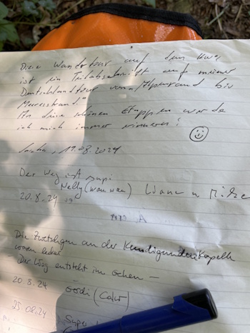 Post - in unserem Briefkasten - auf die wir uns freuen