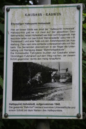 Ehemaliger Haltepunkt: Hohestadt (Bild: Björn Neckermann)