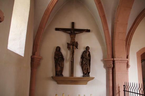 Kreuzigungsgruppe von Tilman Riemenschneider (Bild: Björn Neckermann) Kreuzigungsgruppe von Tilman Riemenschneider (Bild: Björn Neckermann)