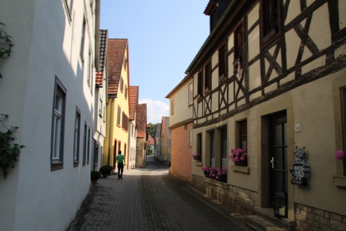 Haus an Haus - Platz war Mangelware (Bild: Björn Neckermann) Haus an Haus - Platz war Mangelware (Bild: Björn Neckermann)