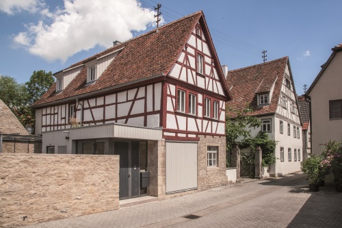 Handwerkerviertel Mühlstrasse (Bild: Stadt Aub) Handwerkerviertel Mühlstrasse (Bild: Stadt Aub)
