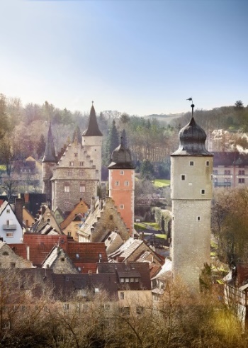 Ochsenfurter Stadtansicht - Teilausschnitt (Bild: Stadt Ochsenfurt)