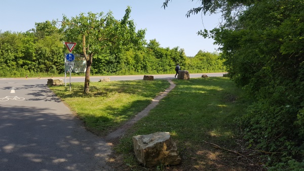 Aufgepasst - es ist der kleine Pfad nach rechts (Bild: Sören Neckermann) Aufgepasst - es ist der kleine Pfad nach rechts (Bild: Sören Neckermann)