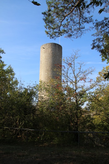 Bergfried der ehemaligen Veste Reichelsberg (Bild: Björn Neckermann)