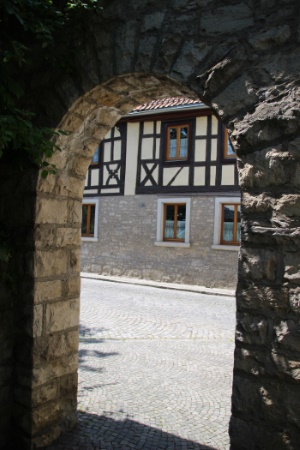 Blick zur Hauptstrasse (Bild: Björn Neckermann)