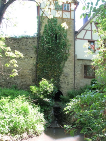 Eine der schönsten Stellen entlang der nördlichen Stadtmauer (Bild: Simon Wagner)