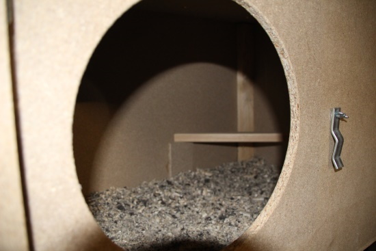 Blick in das Innere eines solchen Nistkastens (Bild: Björn Neckermann) Blick in das Innere eines solchen Nistkastens (Bild: Björn Neckermann)