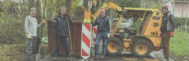 Zum Schluss gab es boch einen kleinen Imbiss um die Aktion für dieses Jahr abzuschließen. (Bild: © Walter Meding)