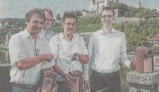 Natur- und Umweltschutz Hand in Hand zwischen Stadt, Gewerbebetrieb und Ehrenamt (Bild: Main-Post)